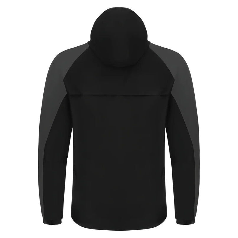 2025-2026 Ospreys Rugby Rain Jacket (Black) |Product - Jackets | Macron | Absolute Rugby