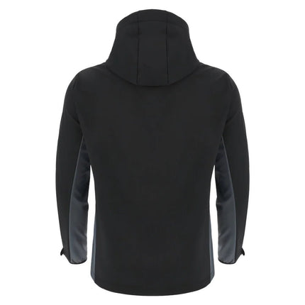 2025-2026 Ospreys Rugby Softshell Jacket (Black) |Product - Jackets | Macron | Absolute Rugby