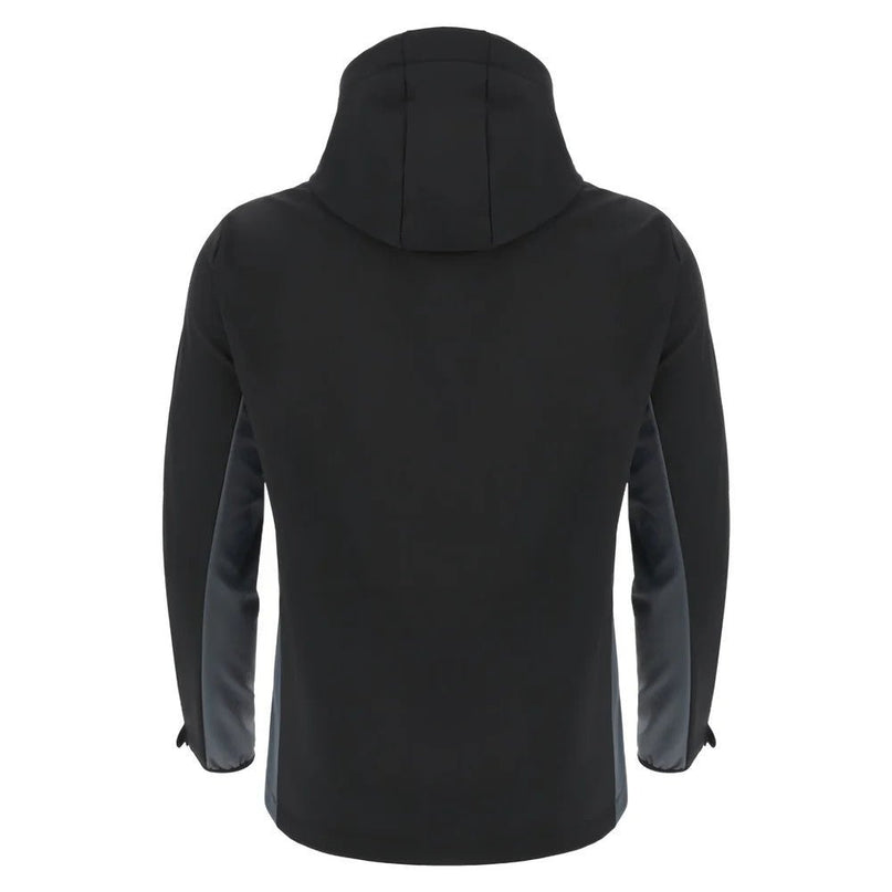 2025-2026 Ospreys Rugby Softshell Jacket (Black) |Product - Jackets | Macron | Absolute Rugby