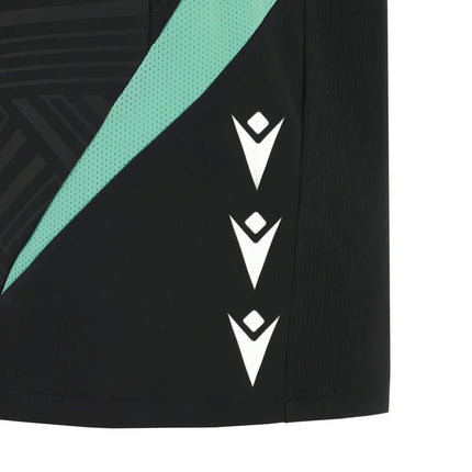 2025-2026 Ospreys Training Poly Sleeveless Shirt (Black) |Product - Sleeveless | Macron | Absolute Rugby