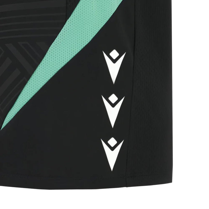 2025-2026 Ospreys Training Poly Sleeveless Shirt (Black) |Product - Sleeveless | Macron | Absolute Rugby
