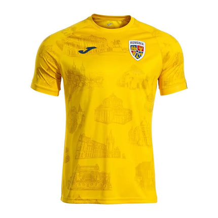 2025-2026 Romania Pre Match Shirt (Yellow) |Product - Training Shirts | Joma | Absolute Rugby