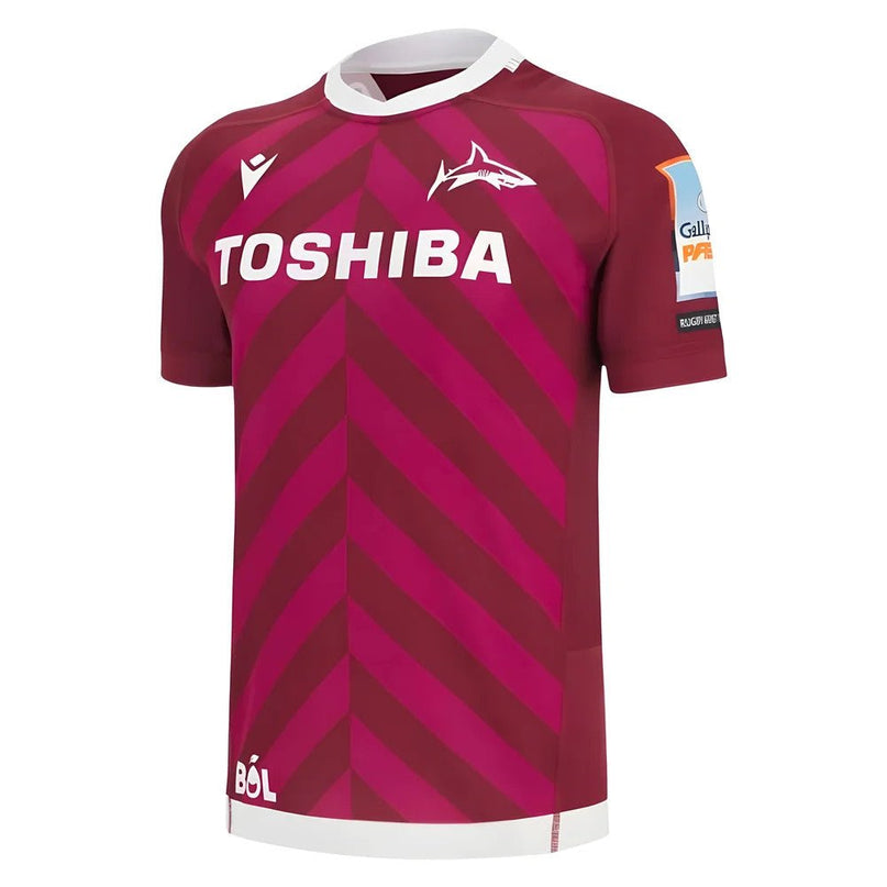 2025-2026 Sale Sharks Away Rugby Shirt (Kids) |Product - Football Shirts | Macron | Absolute Rugby