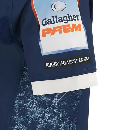 2025-2026 Sale Sharks Home Poly Rugby Shirt |Product - Football Shirts | Macron | Absolute Rugby