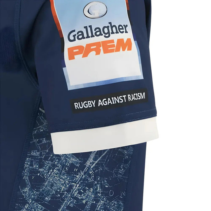 2025-2026 Sale Sharks Home Poly Rugby Shirt |Product - Football Shirts | Macron | Absolute Rugby