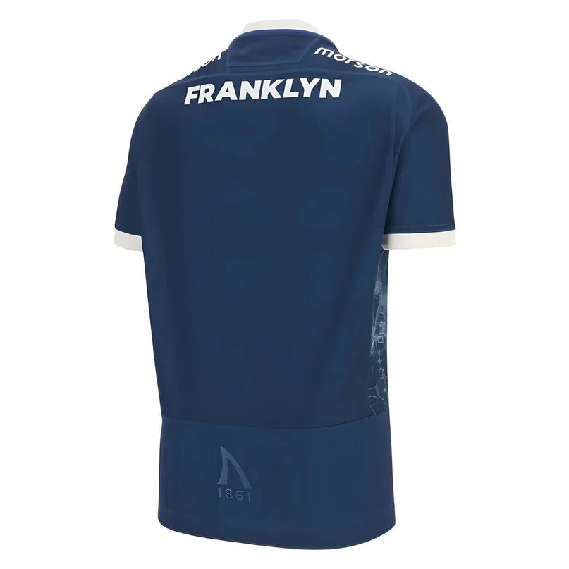 2025-2026 Sale Sharks Home Poly Rugby Shirt |Product - Football Shirts | Macron | Absolute Rugby