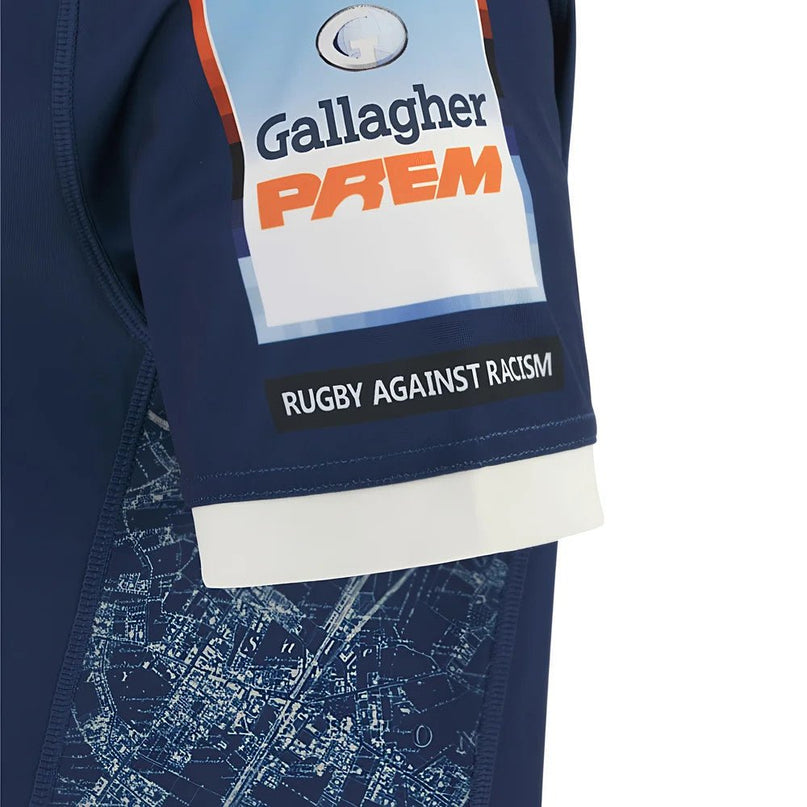 2025-2026 Sale Sharks Home Rugby Shirt (Kids) |Product - Football Shirts | Macron | Absolute Rugby