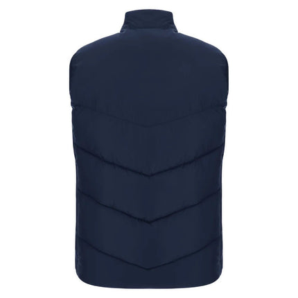 2025-2026 Sale Sharks Padded Gilet (Navy) |Product - Jackets | Macron | Absolute Rugby