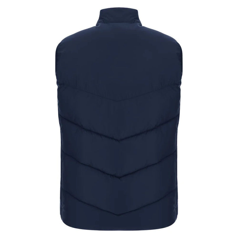 2025-2026 Sale Sharks Padded Gilet (Navy) |Product - Jackets | Macron | Absolute Rugby