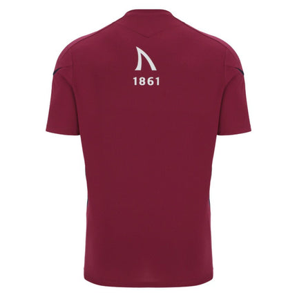 2025-2026 Sale Sharks Training Poly Shirt |Product - Training Shirts | Macron | Absolute Rugby