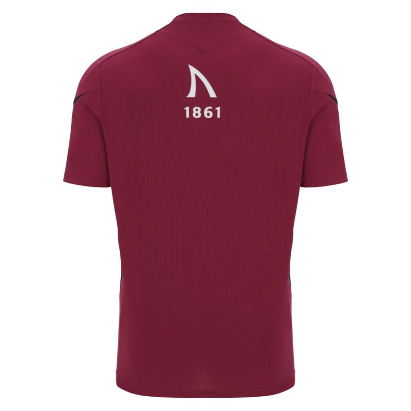 2025-2026 Sale Sharks Training Poly Shirt |Product - Training Shirts | Macron | Absolute Rugby