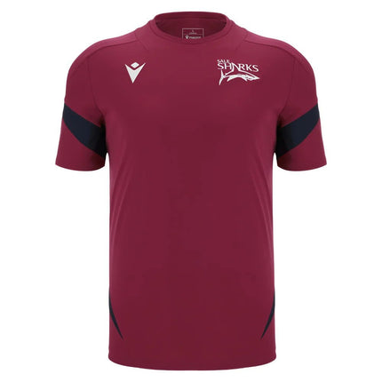 2025-2026 Sale Sharks Training Poly Shirt |Product - Training Shirts | Macron | Absolute Rugby