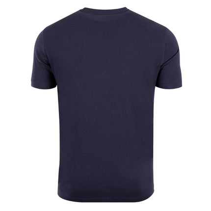 2025-2026 Sale Sharks Travel Shirt (Navy) |Product - T-Shirt | Macron | Absolute Rugby