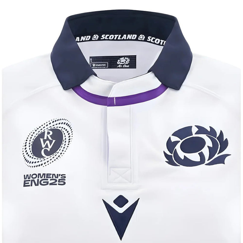 2025-2026 Scotland Away WRWC Rugby Shirt (Womens) |Product - Football Shirts | Macron | Absolute Rugby