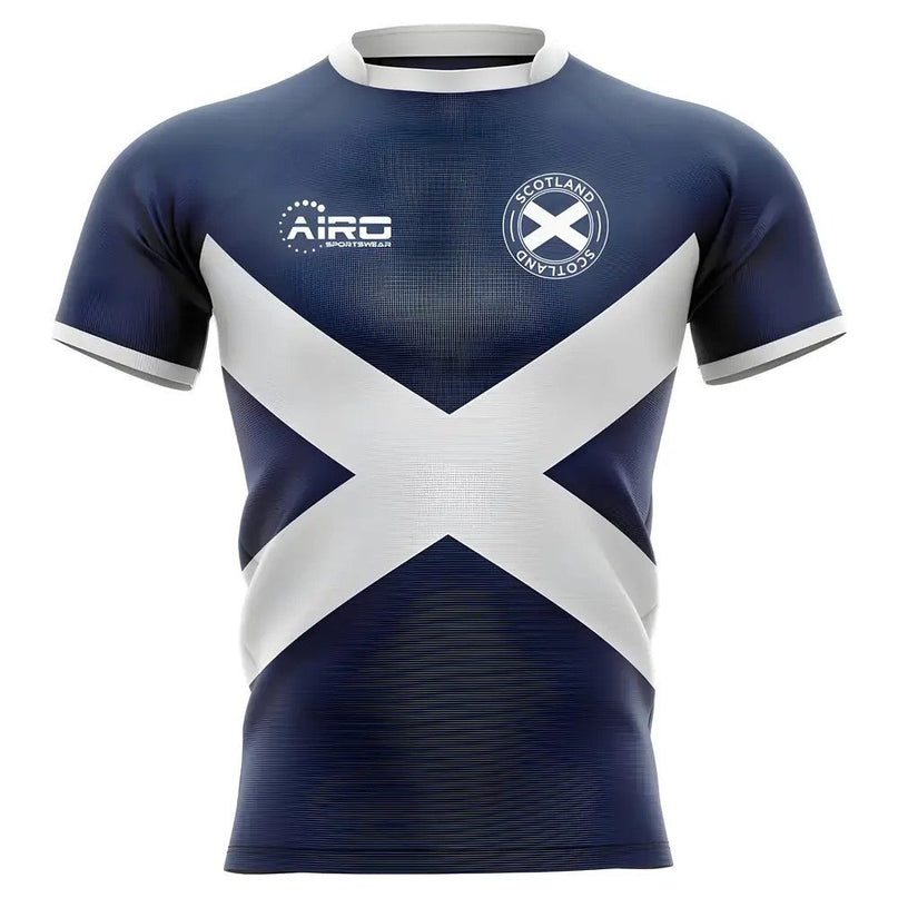 2025-2026 Scotland Flag Concept Rugby Shirt |Product - Football Shirts | Airo Sportswear | Absolute Rugby