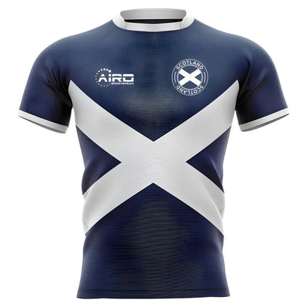 2025-2026 Scotland Flag Concept Rugby Shirt - Adult Long Sleeve |Product - Football Shirts | Airo Sportswear | Absolute Rugby