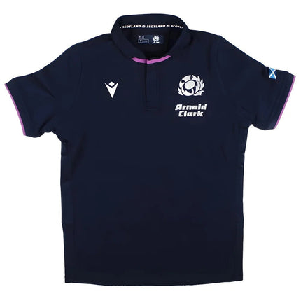 2025-2026 Scotland Home Cotton Rugby Shirt (Kids) |Product - Football Shirts | Macron | Absolute Rugby