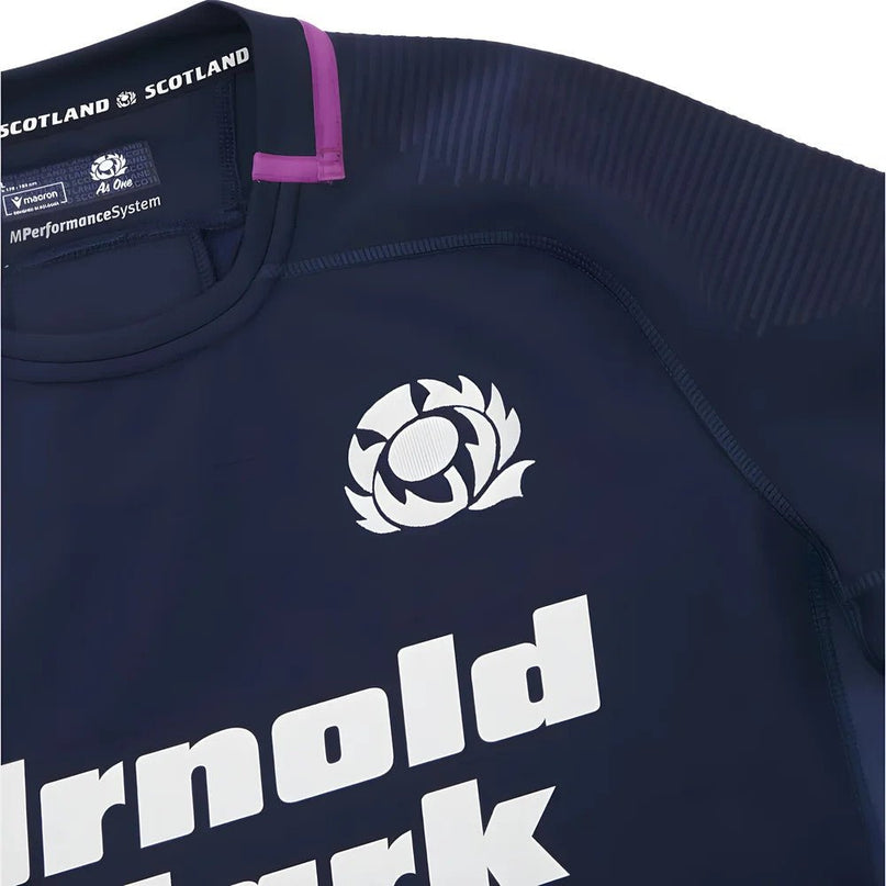 2025-2026 Scotland Home Rugby Slim Fit Shirt |Product - Football Shirts | Macron | Absolute Rugby