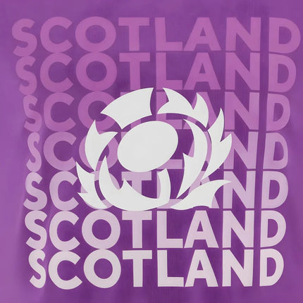 2025-2026 Scotland Leisure Rugby T-Shirt (Purple) |Product - T-Shirt | Macron | Absolute Rugby
