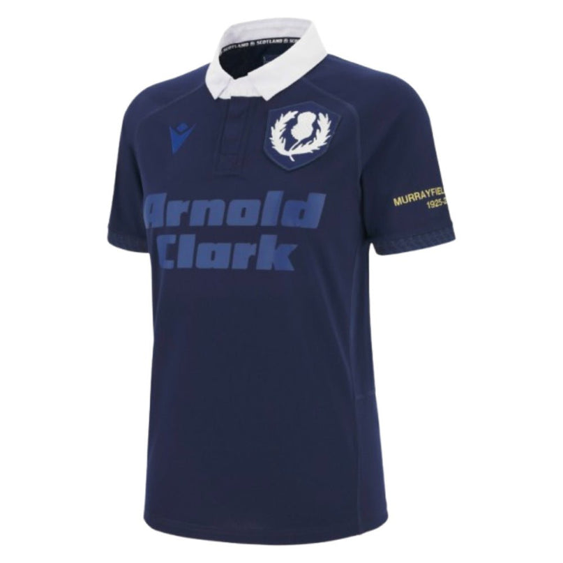 2025-2026 Scotland Murrayfield 100 Years Replica Rugby Shirt (Womens) |Product - Football Shirts | Macron | Absolute Rugby