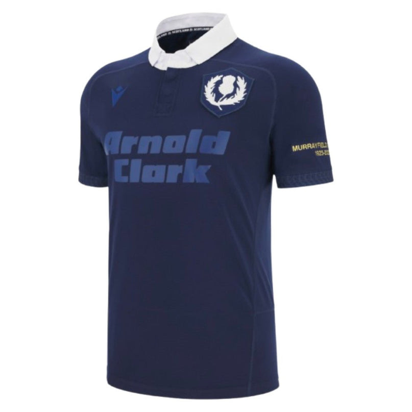 2025-2026 Scotland Murrayfield 1925 100 Years Rugby Shirt |Product - Football Shirts | Macron | Absolute Rugby