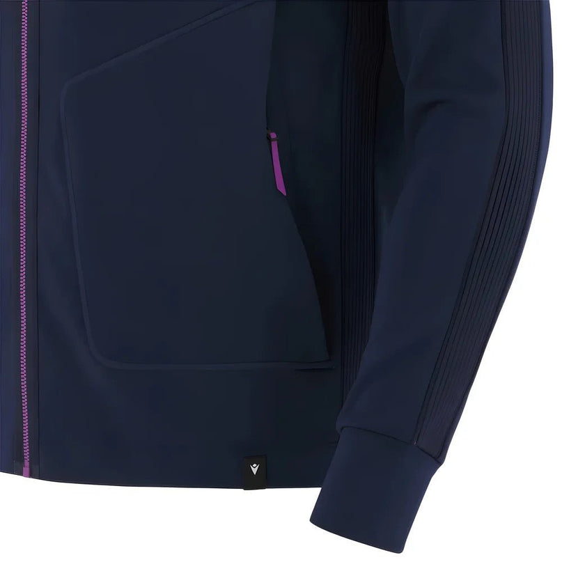 2025-2026 Scotland Rugby Anthem Jacket (Navy) |Product - Jackets | Macron | Absolute Rugby