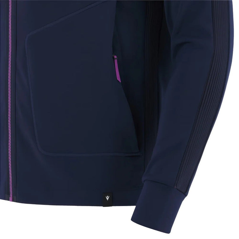 2025-2026 Scotland Rugby Anthem Jacket (Navy) - Kids |Product - Jackets | Macron | Absolute Rugby