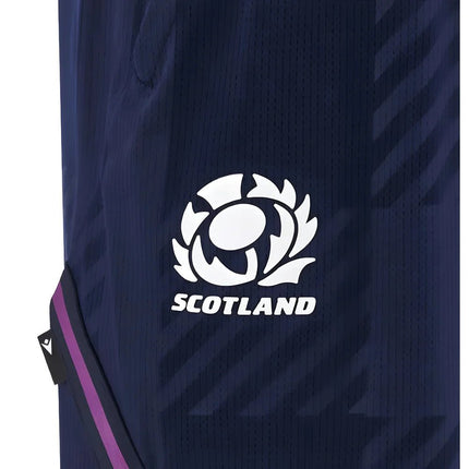 2025-2026 Scotland Rugby Ath Basketball Shorts (Navy) |Product - Shorts | Macron | Absolute Rugby