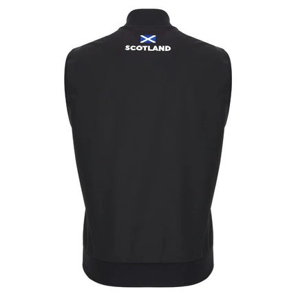 2025-2026 Scotland Rugby Ath Padded Gilet (Navy) |Product - Jackets | Macron | Absolute Rugby