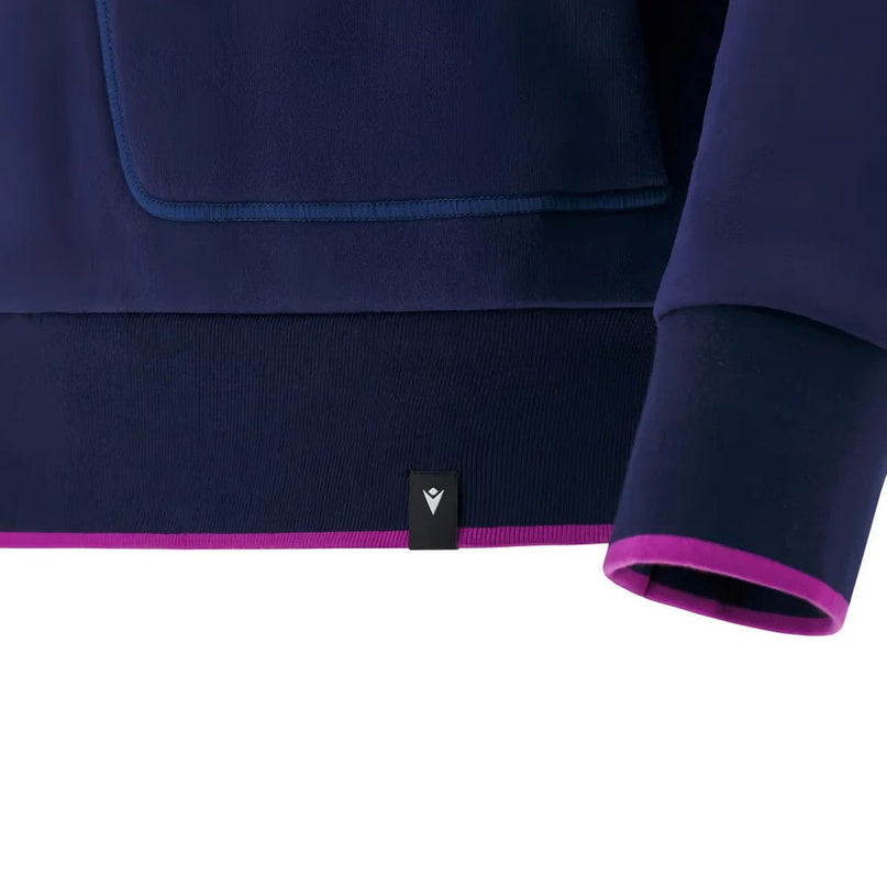 2025-2026 Scotland Rugby Ath Sweat Hoody (Navy) |Product - Hoodies | Macron | Absolute Rugby