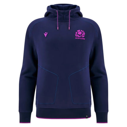 2025-2026 Scotland Rugby Ath Sweat Hoody (Navy) |Product - Hoodies | Macron | Absolute Rugby