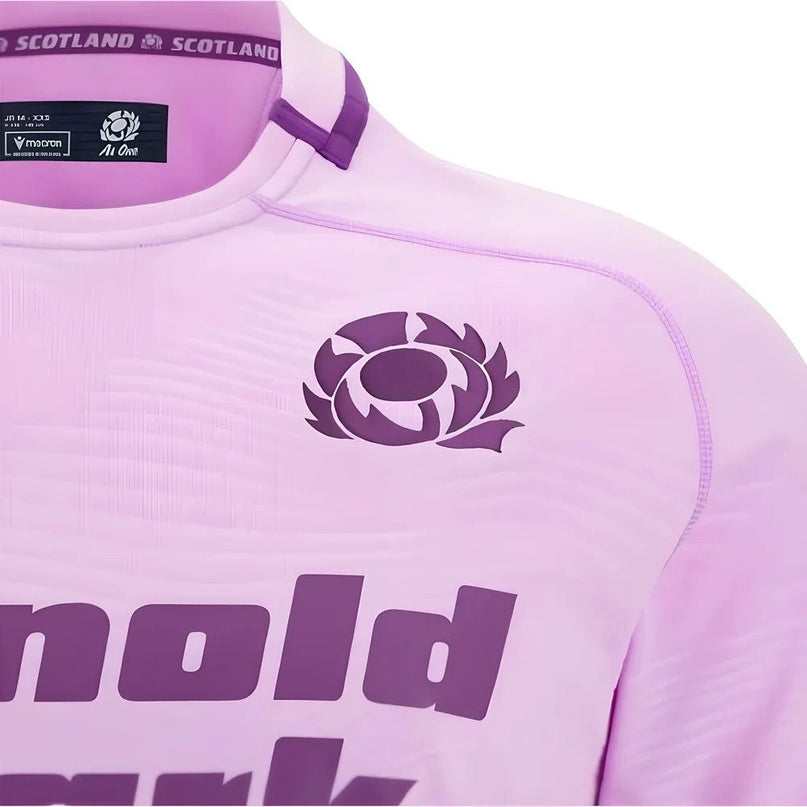 2025-2026 Scotland Rugby Away Shirt (Kids) |Product - Football Shirts | Macron | Absolute Rugby