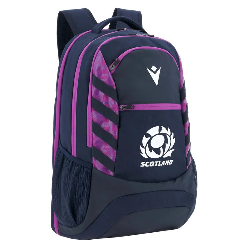 2025-2026 Scotland Rugby Backpack (Navy) |Product - Bags | Macron | Absolute Rugby