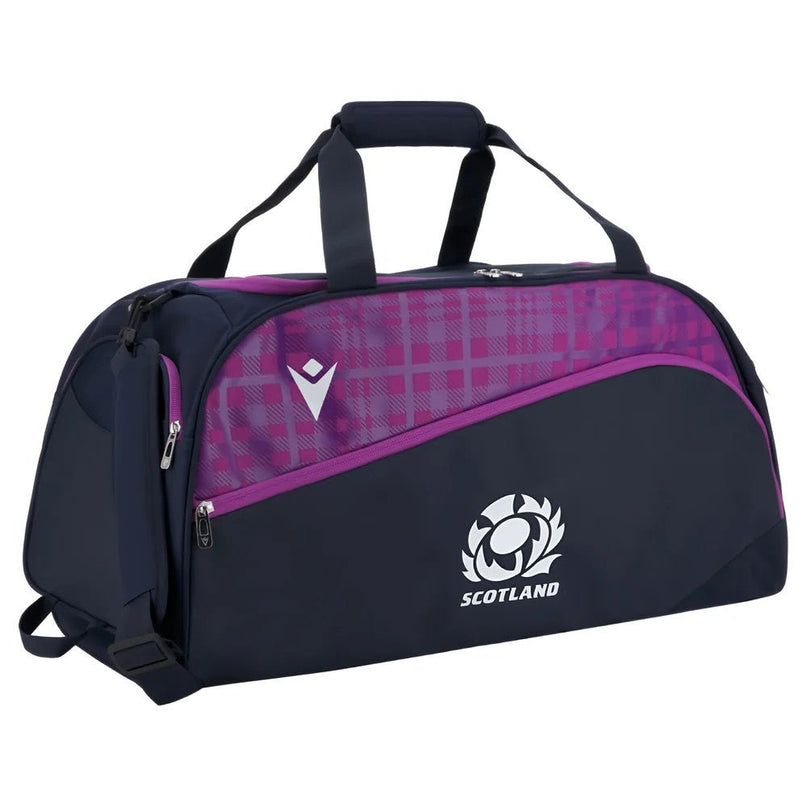 2025-2026 Scotland Rugby Duffle Bag (Navy) |Product - Bags | Macron | Absolute Rugby