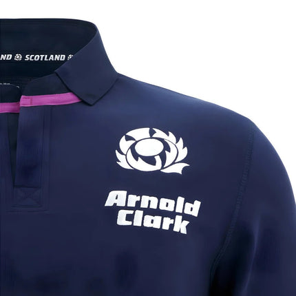 2025-2026 Scotland Rugby LS Cotton Home Shirt |Product - Football Shirts | Macron | Absolute Rugby