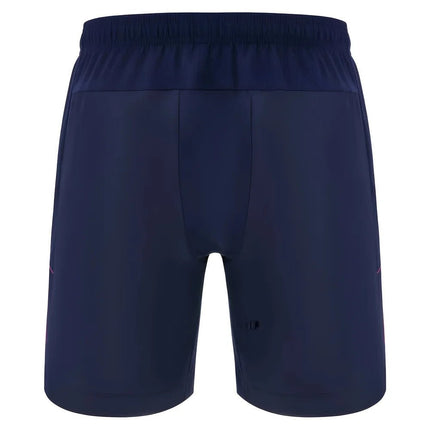 2025-2026 Scotland Rugby Training Bermuda Shorts (Navy) |Product - Shorts | Macron | Absolute Rugby