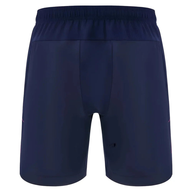 2025-2026 Scotland Rugby Training Bermuda Shorts (Navy) |Product - Shorts | Macron | Absolute Rugby