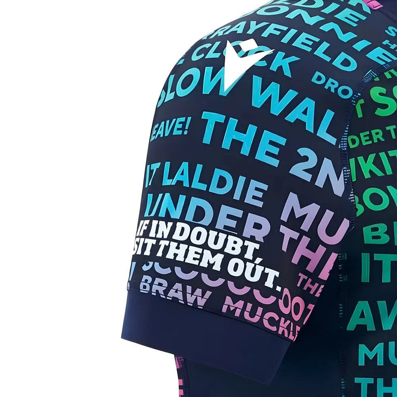 2025-2026 Scotland Rugby Training Jersey (Rainbow) |Product - Training Shirts | Macron | Absolute Rugby