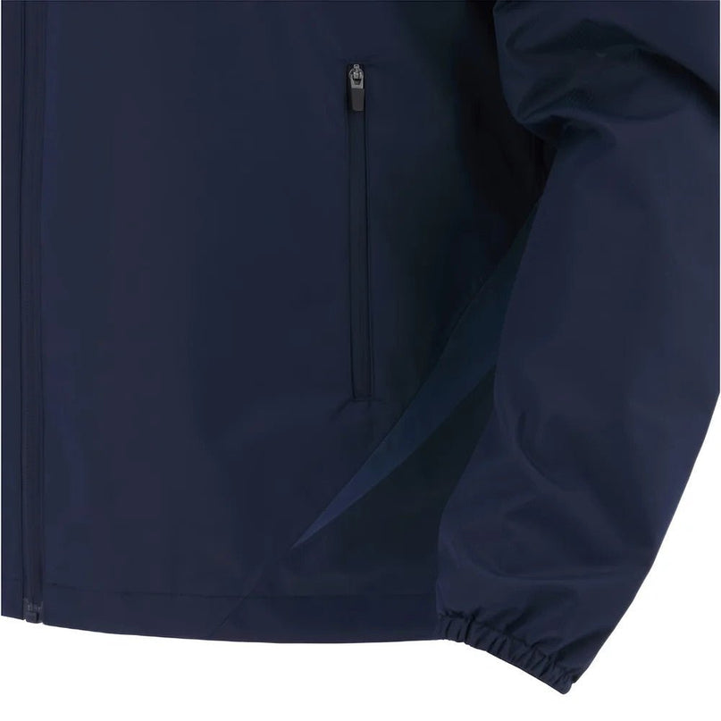 2025-2026 Scotland Rugby Training Rainjacket (Navy) |Product - Jackets | Macron | Absolute Rugby
