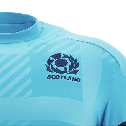 2025-2026 Scotland Rugby Training Sweatshirt (Sky) |Product - Sweat Tops | Macron | Absolute Rugby