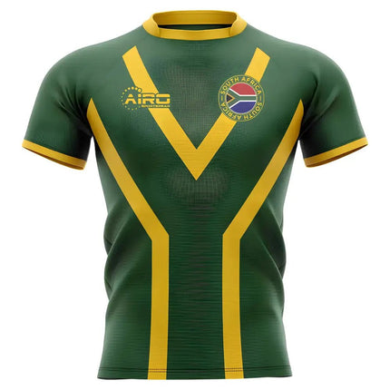 2025-2026 South Africa Springboks Flag Concept Rugby Shirt - Adult Long Sleeve |Product - Football Shirts | Airo Sportswear | Absolute Rugby