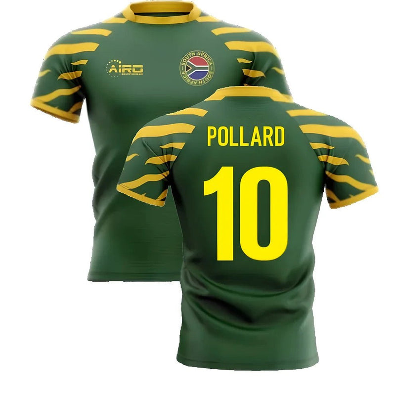 2025-2026 South Africa Springboks Home Concept Rugby Shirt (Pollard 10) |Product - Hero Shirts | Airo Sportswear | Absolute Rugby