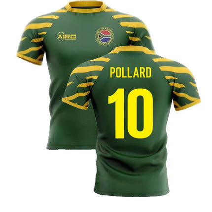 2025-2026 South Africa Springboks Home Concept Rugby Shirt (Pollard 10) |Product - Hero Shirts | Airo Sportswear | Absolute Rugby