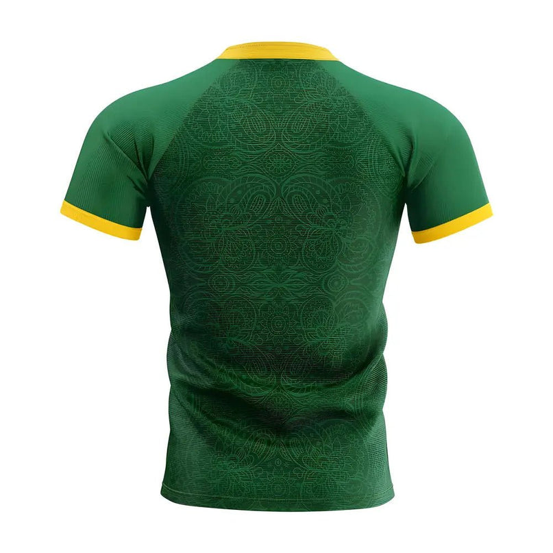2025-2026 Springboks South Africa Home Rugby Shirt Adult Long Sleeves | | Airo Sportswear | Absolute Rugby