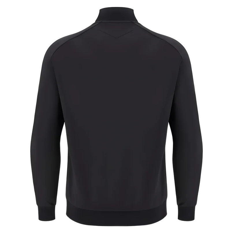 2025-2026 Wales Anthem Jacket (Black) |Product - Jackets | Macron | Absolute Rugby