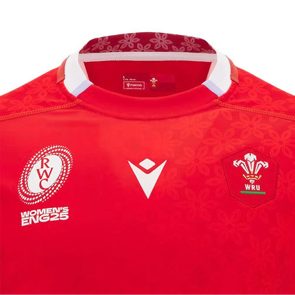 2025-2026 Wales Home WRWC Replica Rugby Shirt |Product - Football Shirts | Macron | Absolute Rugby