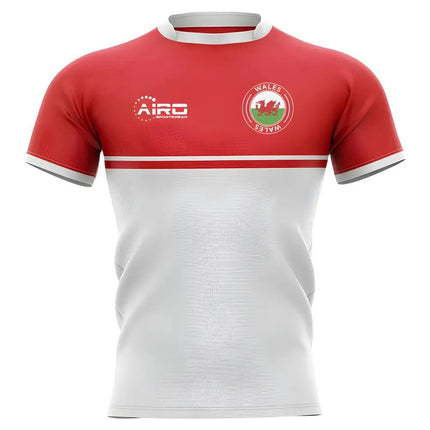 2025-2026 Wales Training Concept Rugby Shirt - Adult Long Sleeve |Product - Football Shirts | Airo Sportswear | Absolute Rugby