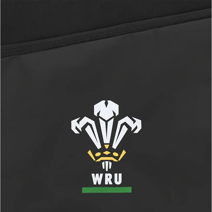 2025-2026 Wales WRU Ath Gym Bag (Black) - Large |Product - Bags | Macron | Absolute Rugby