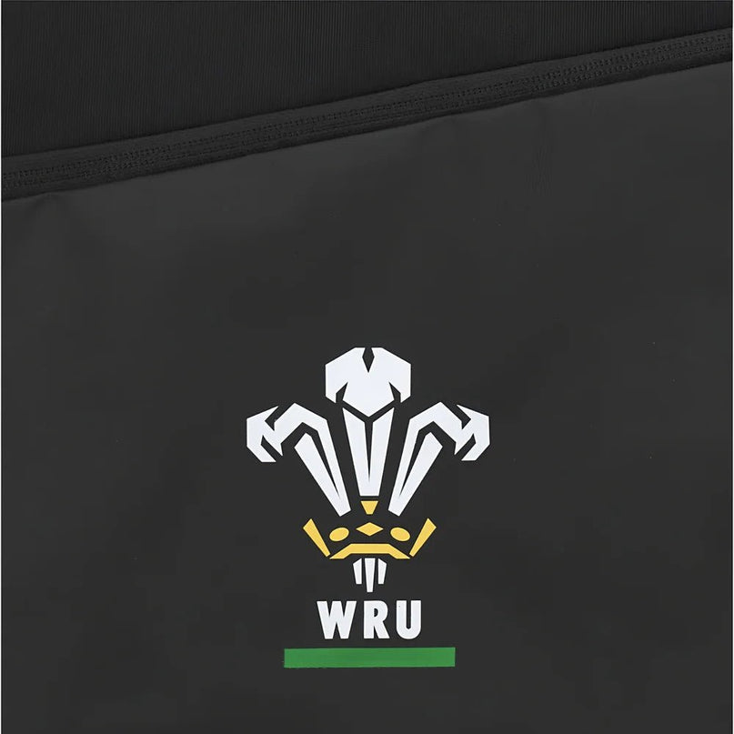 2025-2026 Wales WRU Ath Gym Bag (Black) - Large |Product - Bags | Macron | Absolute Rugby