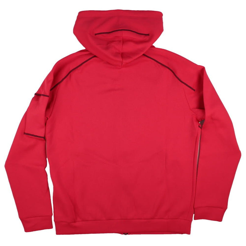 2025-2026 Wales WRU Ath Travel Tech Hoody (Red) |Product - Hoodies | Macron | Absolute Rugby